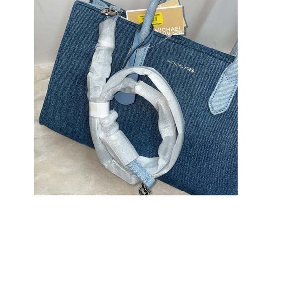 **NWT** MICHAEL Michael Kors Scarlett Medium East West Satchel - Picture 6 of 11